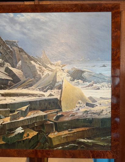 Bodo Rütten (né en 1944) D’après Caspar David...