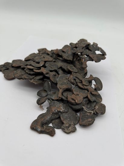 Contemporary sculpture in melted coins
Sculpture...