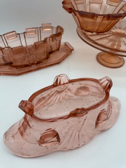Art Deco glassware set - 7 pieces
Art Deco...