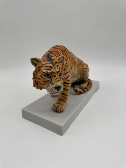 Ceramic tiger - Animal sculpture - XX century
Ceramic...