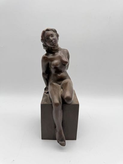 Armand Bonnetain (1883 - 1973) - Seated female...