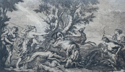 D’après Pierre Paul Rubens Joseph Goupy (XVIIIe...