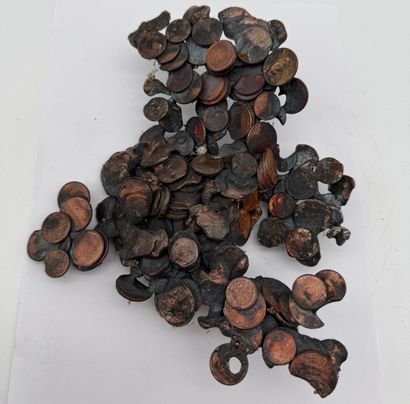 Contemporary sculpture in melted coins
Sculpture...