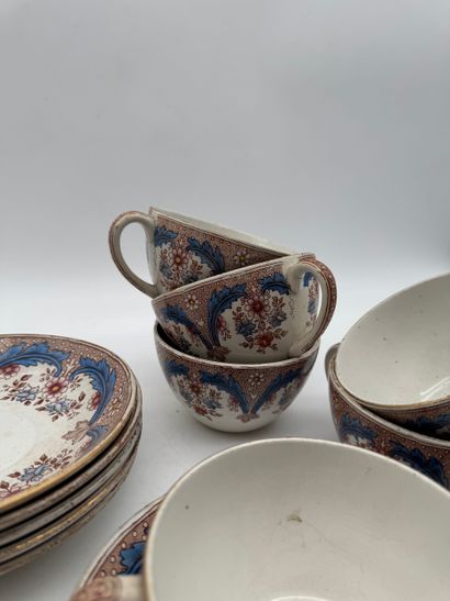 Sarreguemines Porcelain coffee service
Porcelain...