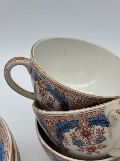 Sarreguemines Porcelain coffee service
Porcelain...