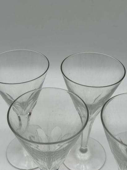 Set of 7 wine glasses - Cristal

Dimensions...