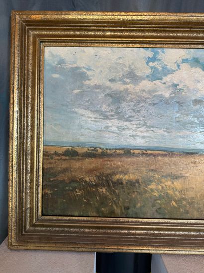 Plain Landscape, 1937
Oil on canvas depicting...