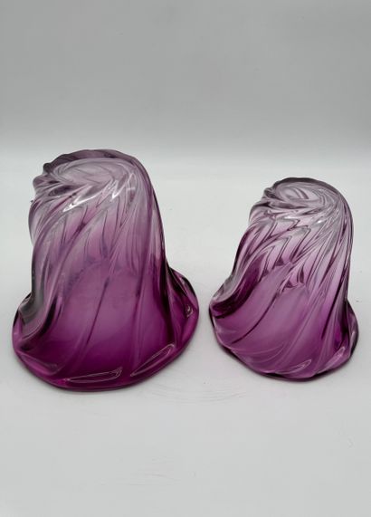Val Saint-Lambert (20th century) Set of two...