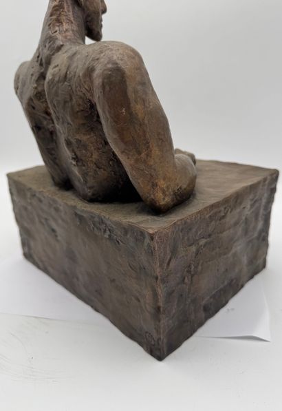 Eugenie Bongs-Beer (Born 1948) - Mann Auf...