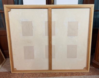 Pair of contemporary abstract compositions
Pair...