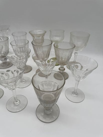 Set of mismatched glasses
Set of glasses...