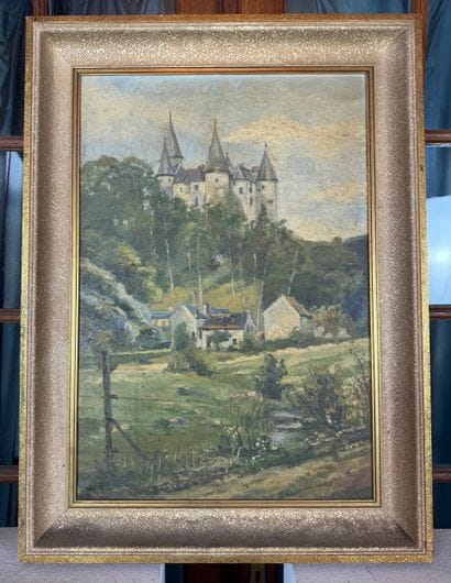 Roulin Le château de Vêves
Oil on canvas...