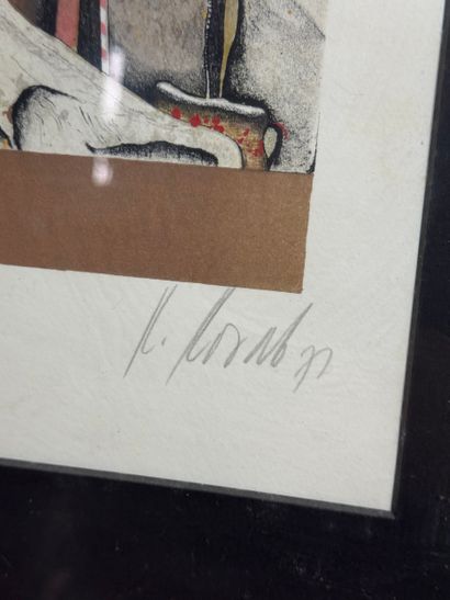 Karl Korab (né en 1937) Stilleben
Lithographie...