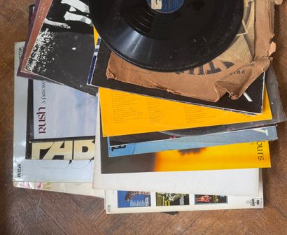 Set of 16 vinyl records - Various artists...