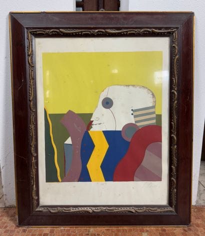 Karl Korab (né en 1937) Composition abstraite
Lithographie...