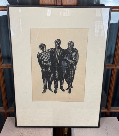 Volkmar Gross (1927 1992) Three figures (Figuren),...