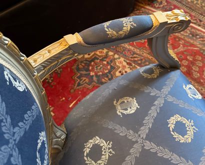 Bergère de style Louis XVI (XX siècle)
Bergère...
