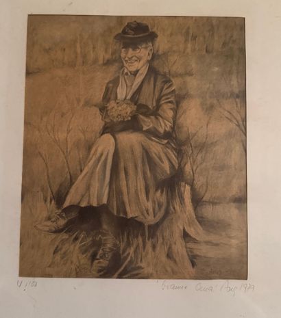 Kathleen Caddick (née en 1937) Deux personnes...