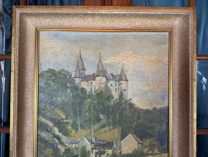 Roulin Le château de Vêves
Oil on canvas...