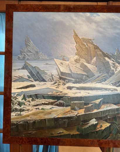 Bodo Rütten (né en 1944) D’après Caspar David...