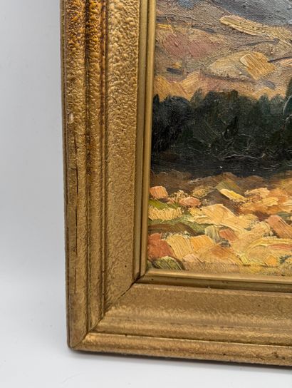 M.A. Pirotte-Hurlet (20th century) Landscape,...