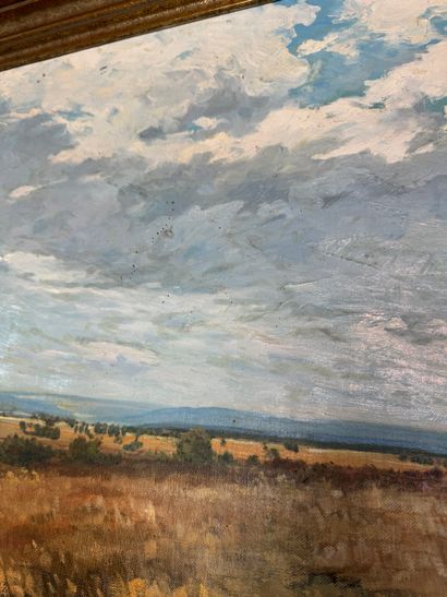 Plain Landscape, 1937
Oil on canvas depicting...