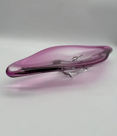 Val Saint-Lambert (XX century) Purple crystal...