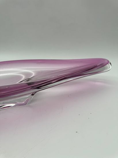 Val Saint-Lambert (XX century) Purple crystal...