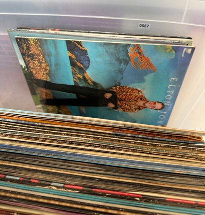 Set of 50 vinyl records - Various artists...