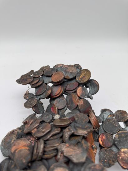 Contemporary sculpture in melted coins
Sculpture...