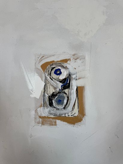 Pair of contemporary abstract compositions
Pair...