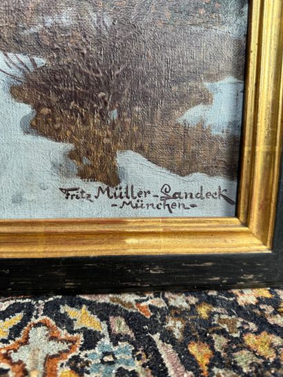 Fritz Müller-Landeck (1865-1942) - Paysage...