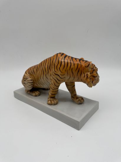 Ceramic tiger - Animal sculpture - XX century
Ceramic...