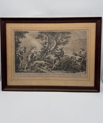 D’après Pierre Paul Rubens Joseph Goupy (XVIIIe...