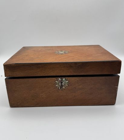 Travel writing case - 19th century
Wooden...