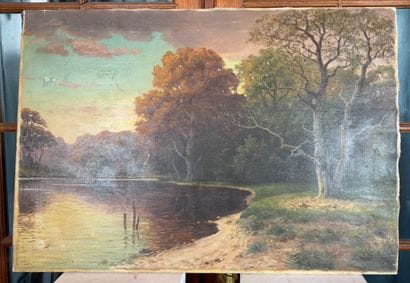 Laurits Sørensen (1882 1952) Berlin, 1911
Oil...