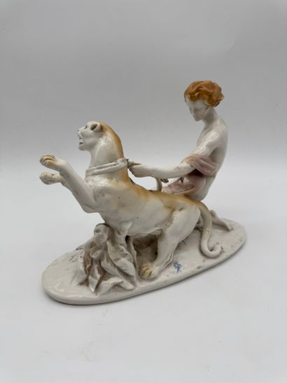 Ariadne on the panther Porcelain group
Porcelain...
