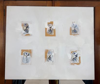 Pair of contemporary abstract compositions
Pair...