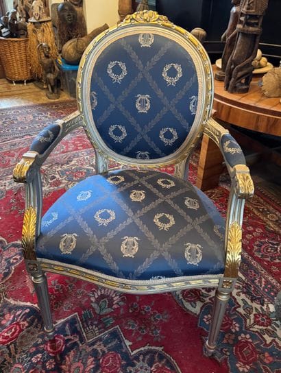 Bergère de style Louis XVI (XX siècle)
Bergère...