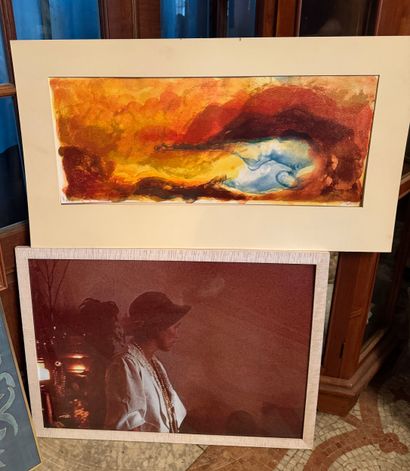 Lot of approx. 18 frames 
Set of frames with...