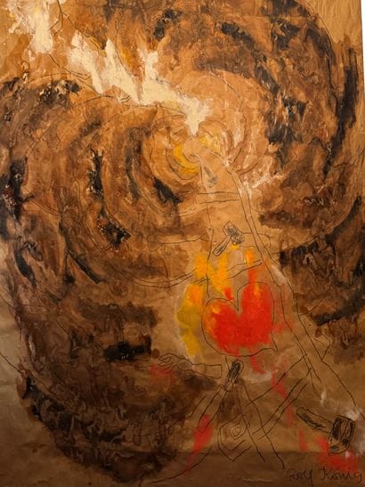 Rolf König (born 1939)- INNER
pencil, guache,...