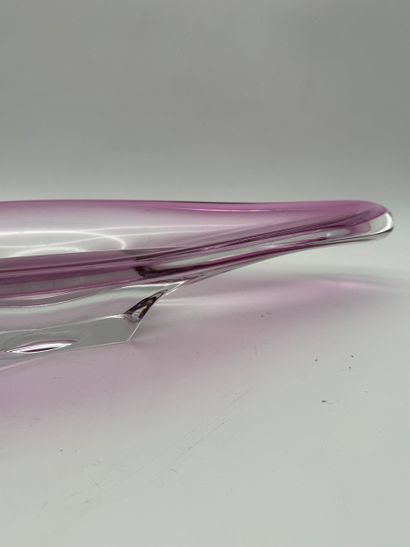 Val Saint-Lambert (XX century) Purple crystal...