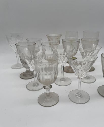 Set of mismatched glasses
Set of glasses...