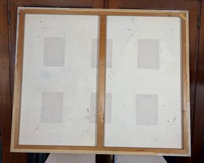 Pair of contemporary abstract compositions
Pair...