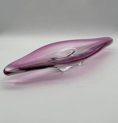 Val Saint-Lambert (XX century) Purple crystal...