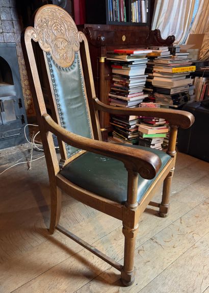 Fauteuil Style néo-Renaissance / néo-gothique
Fauteuil...