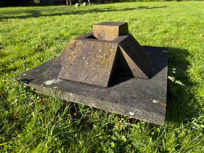Joachim Bandau (né en 1936) Sculpture Bunker...