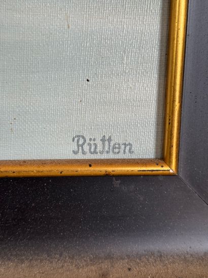 Bodo Rütten (né en 1944) Marine au navire...