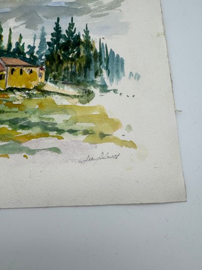 Set of about twenty frames - Drawings and...