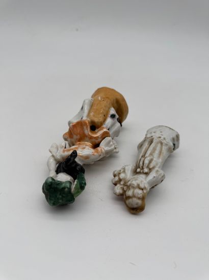 Set of two German porcelain figures
Set comprising...